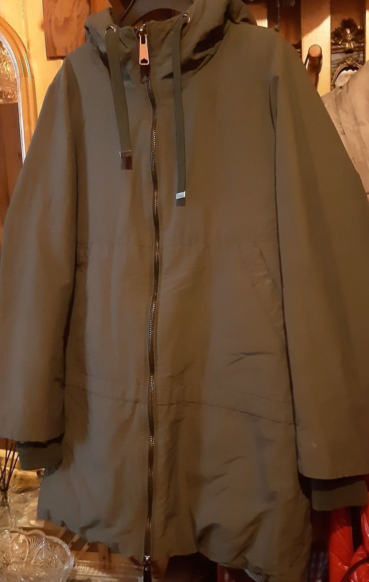 Super Kurtka Zara Basic Khaki M