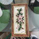Quadro com relevo porcelana