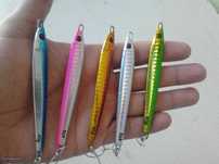5 zagaias para pesca jig corrico 30 ou 40gr