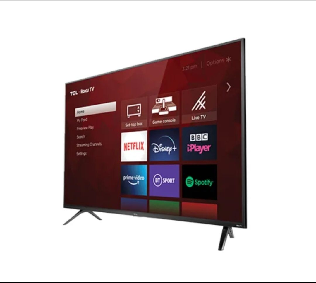 Tv 40" TCL Smart Roku,  Dolby, HDR