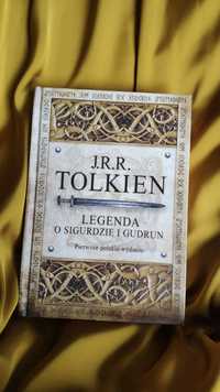 Legenda o Sigurdzie i Gudrun Tolkien rzadka, twarda okladka