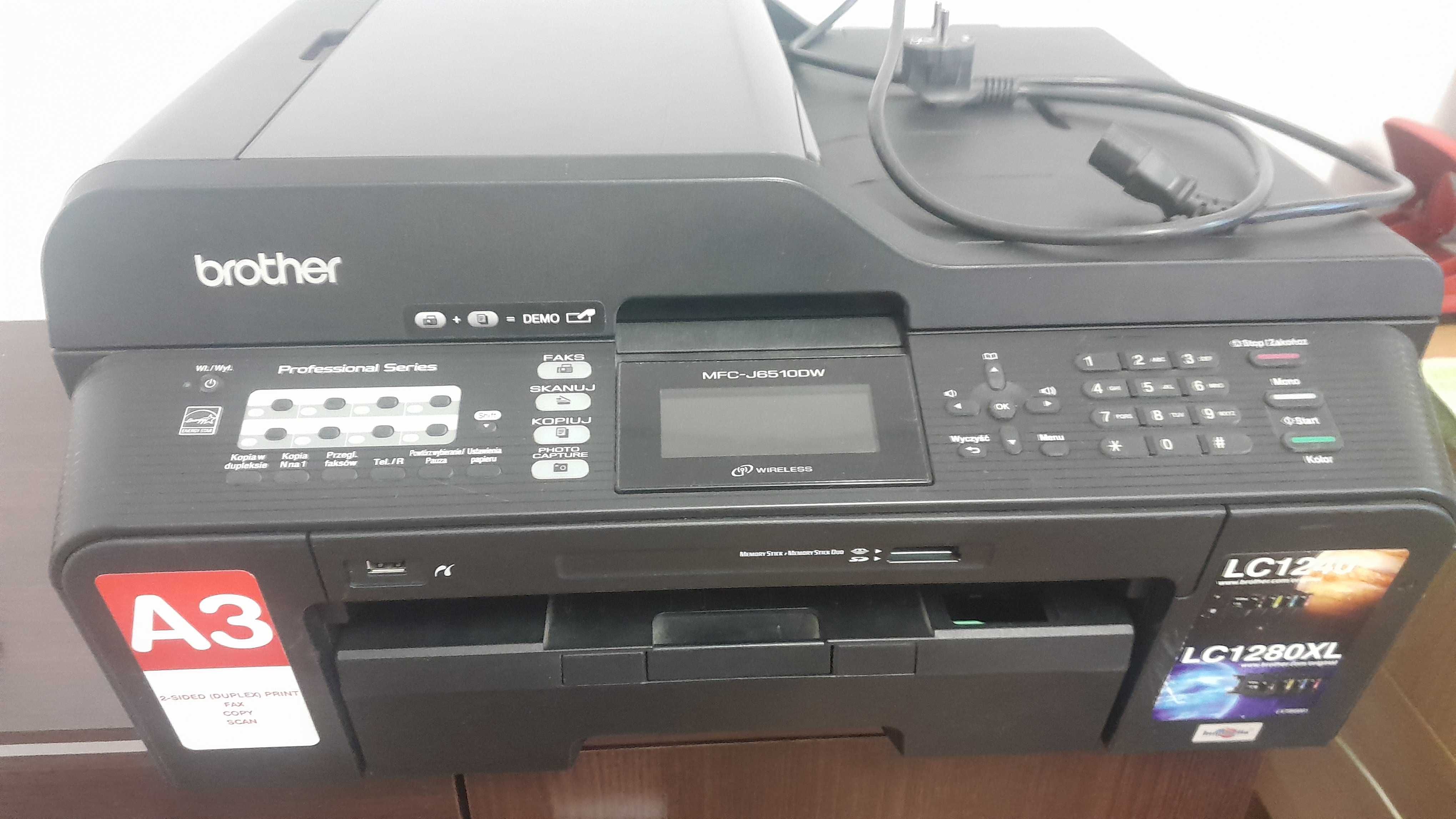 Drukarka atramentowa A3 Brother MFC-J6510DW