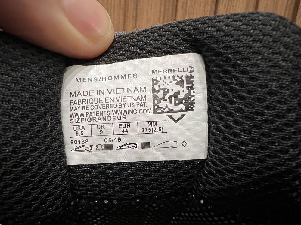 Зимні кросівки Merrell Continium Gore-Tex (275мм) 42-43 розмір