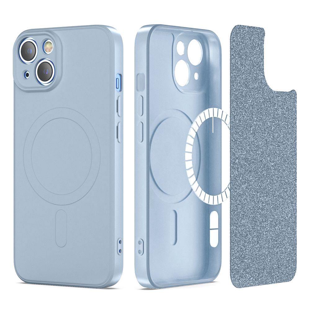 Etui do iPhone 14 Plus MagSafe Tech-Protect Icon Silikonowe Mikrofibra