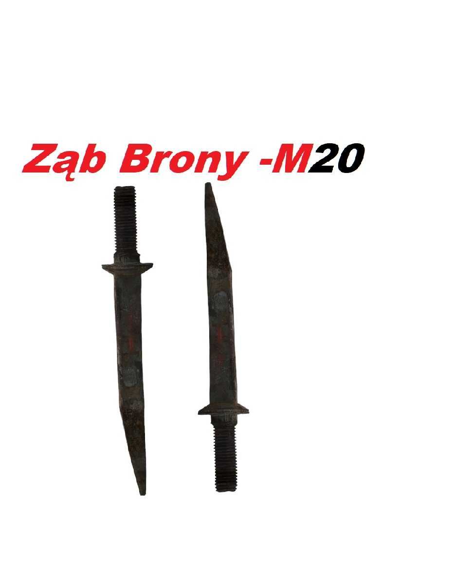ZĄB BRONY M20 - Nowe zęby do bron Solidne