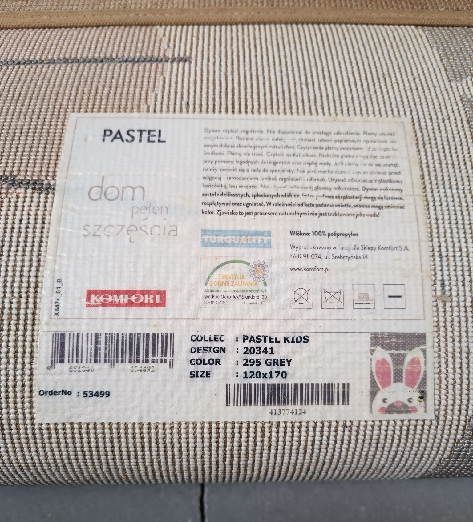 Dywan 120x170 do pokoju dziecięcego