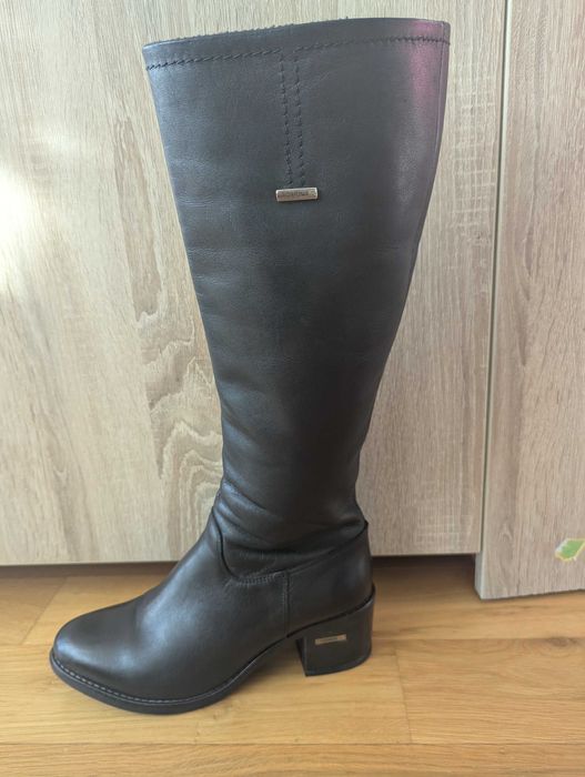 Carinii kozaki do kolan 38 skóra ocieplane