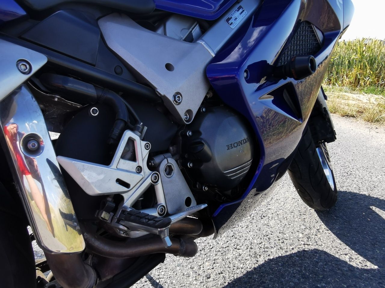 Piękna Honda VFR 800 Vtec  niebieska 48tys km doinwestowana