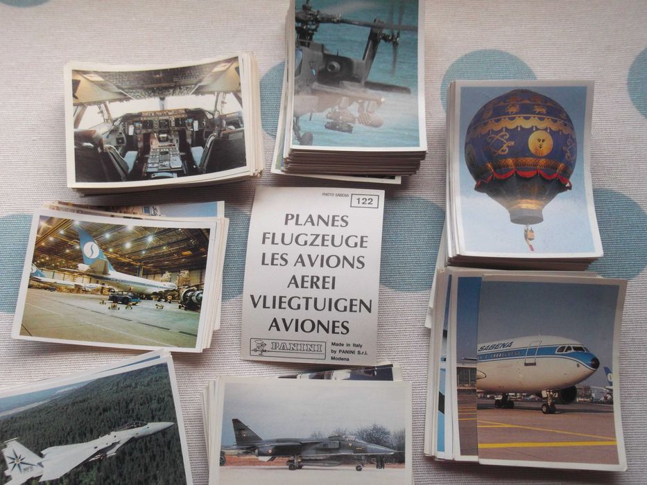 (153) Cromos de Aviões