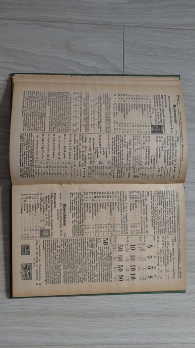 Niemiecki katalog znaczków 1941 r Gebrüder Senf Grossdeutschland