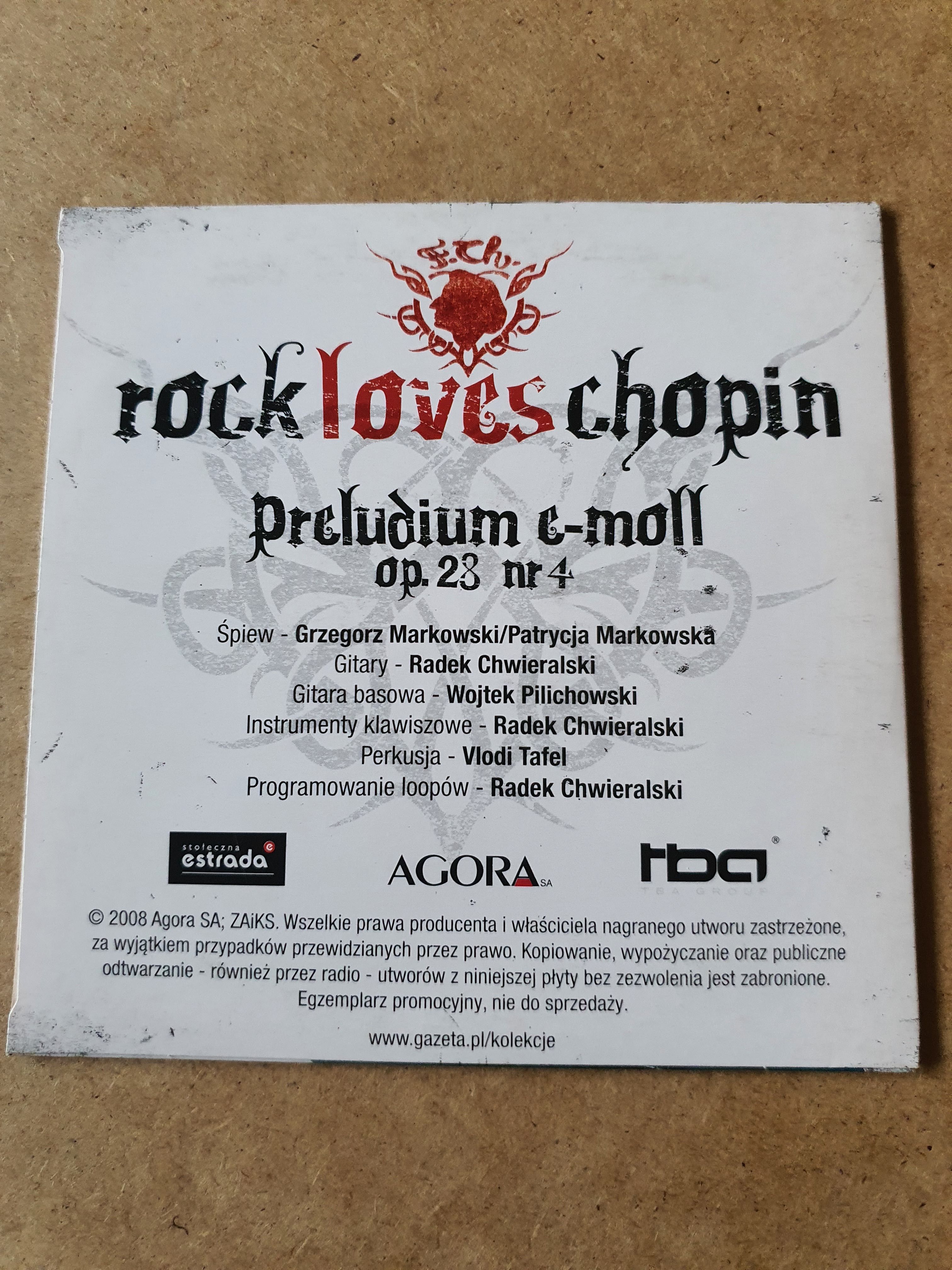 Grzegorz Markowski/ Patrycja Markowska – Preludium E-moll  CD promo