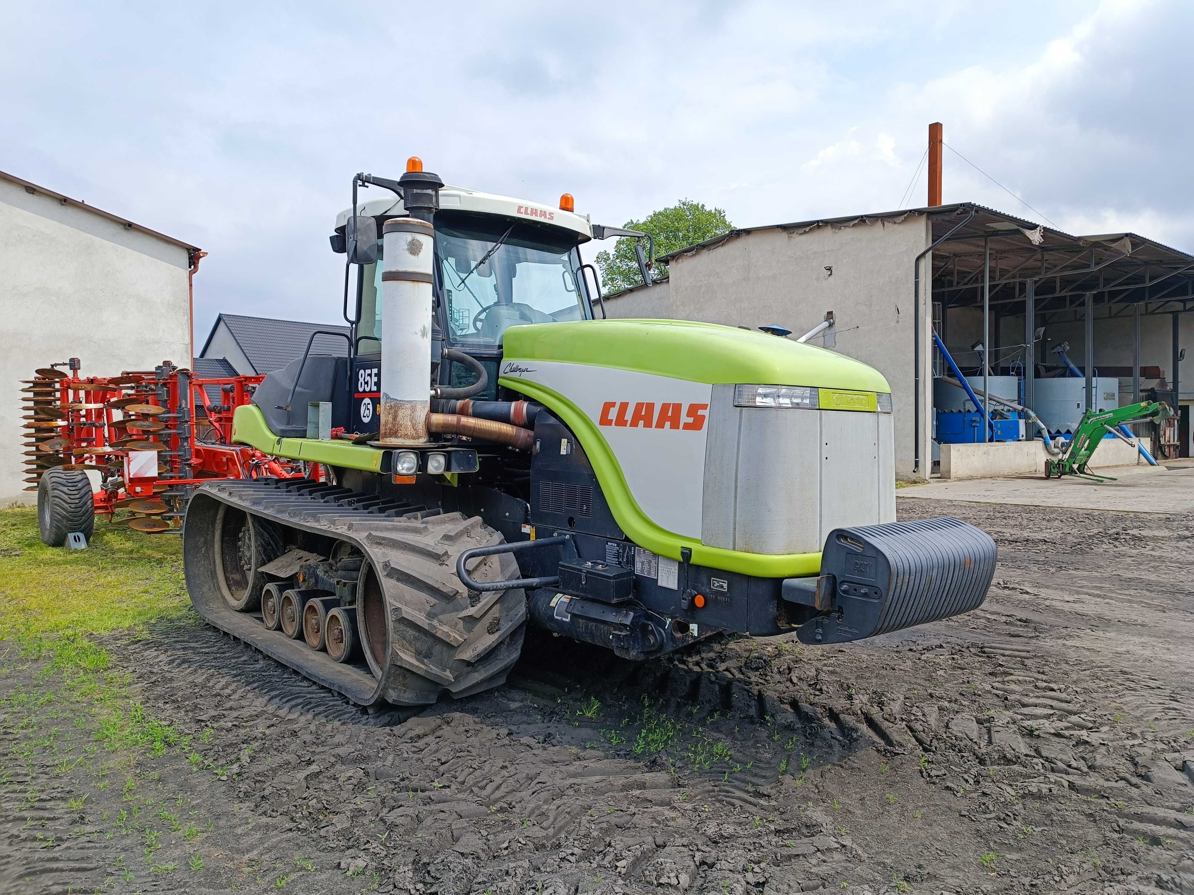 Ciągnik gąsienicowy CLAAS CATERPILLAR CHALLENGER 85E 2002r Okazja