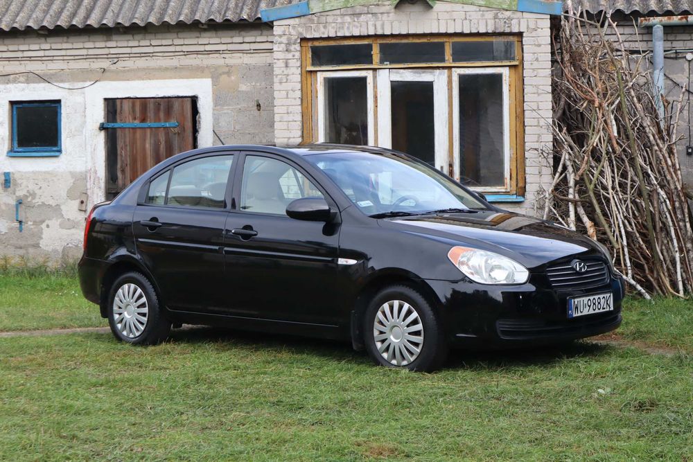 Hyundai Accent 2007r. 1,5 Diesel 110KM Tanio