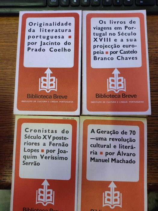 Varios livros da Colecção Biblioteca Breve - Série Literatura