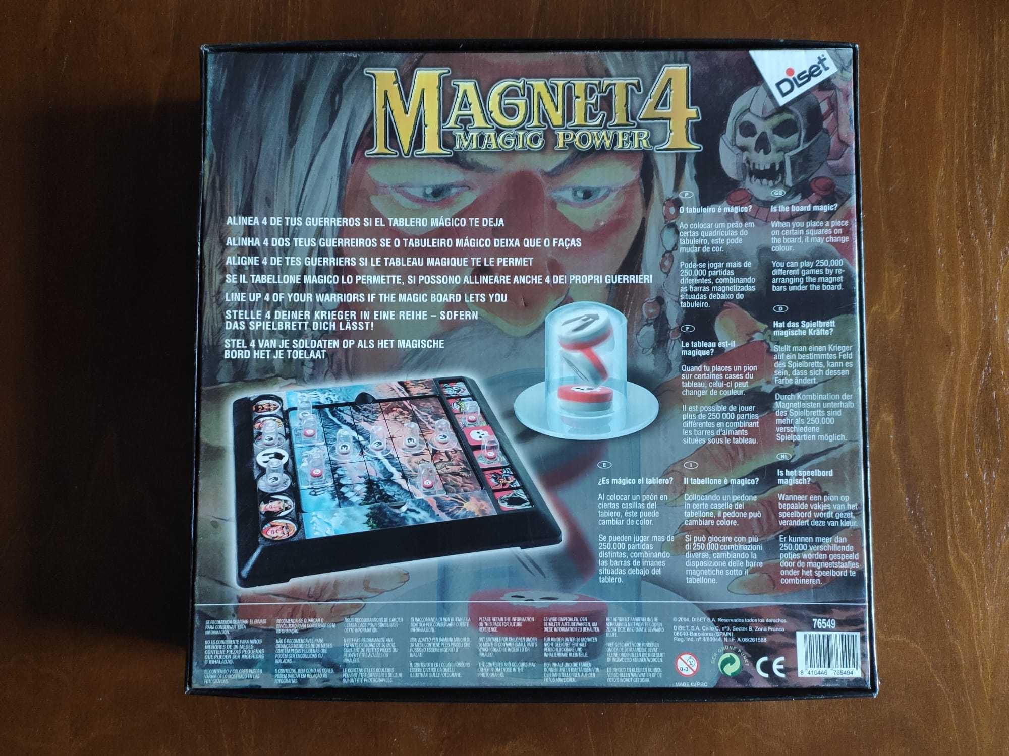 Jogo de tabuleiro Diset Magnet 4