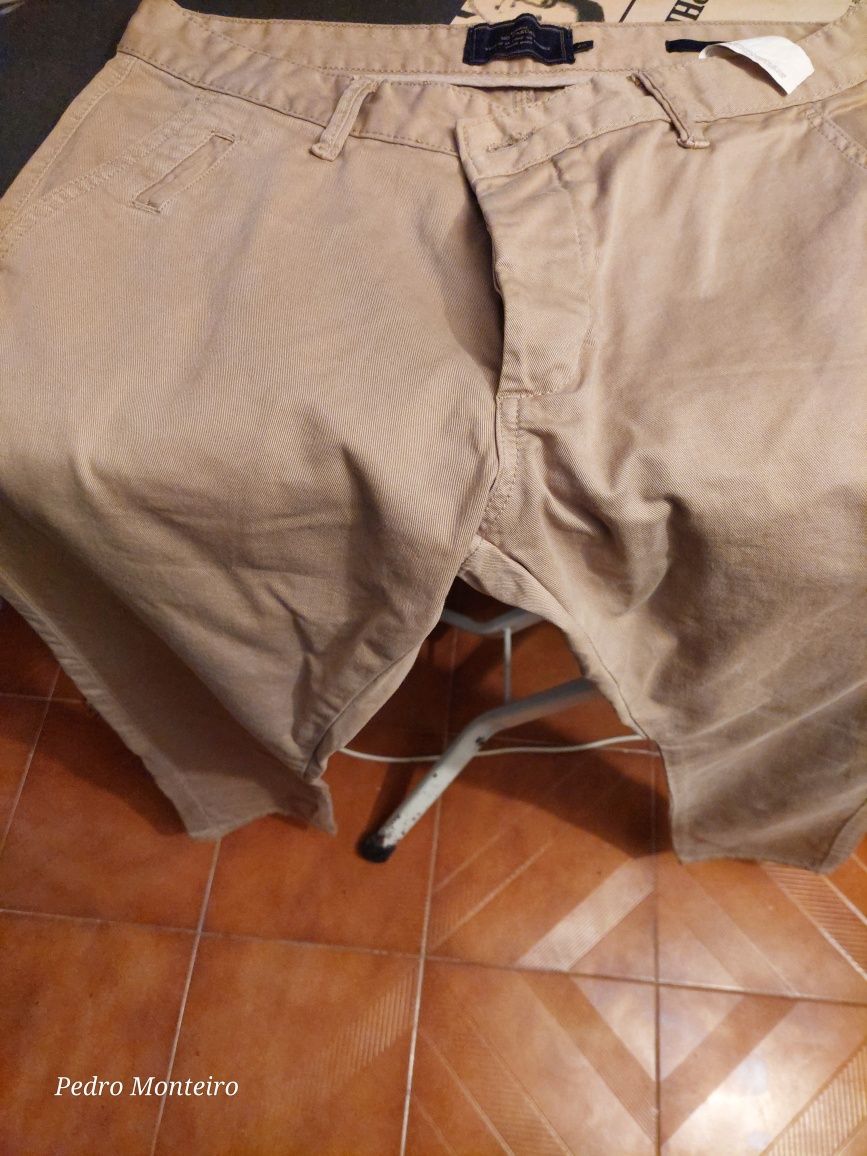 Calças Mo Casual N.44 slim fit NOVAS NUNCA USADAS