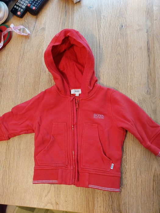 Bluza rozsuwana dla niemowlaka Hugo Boss rozmiar 67