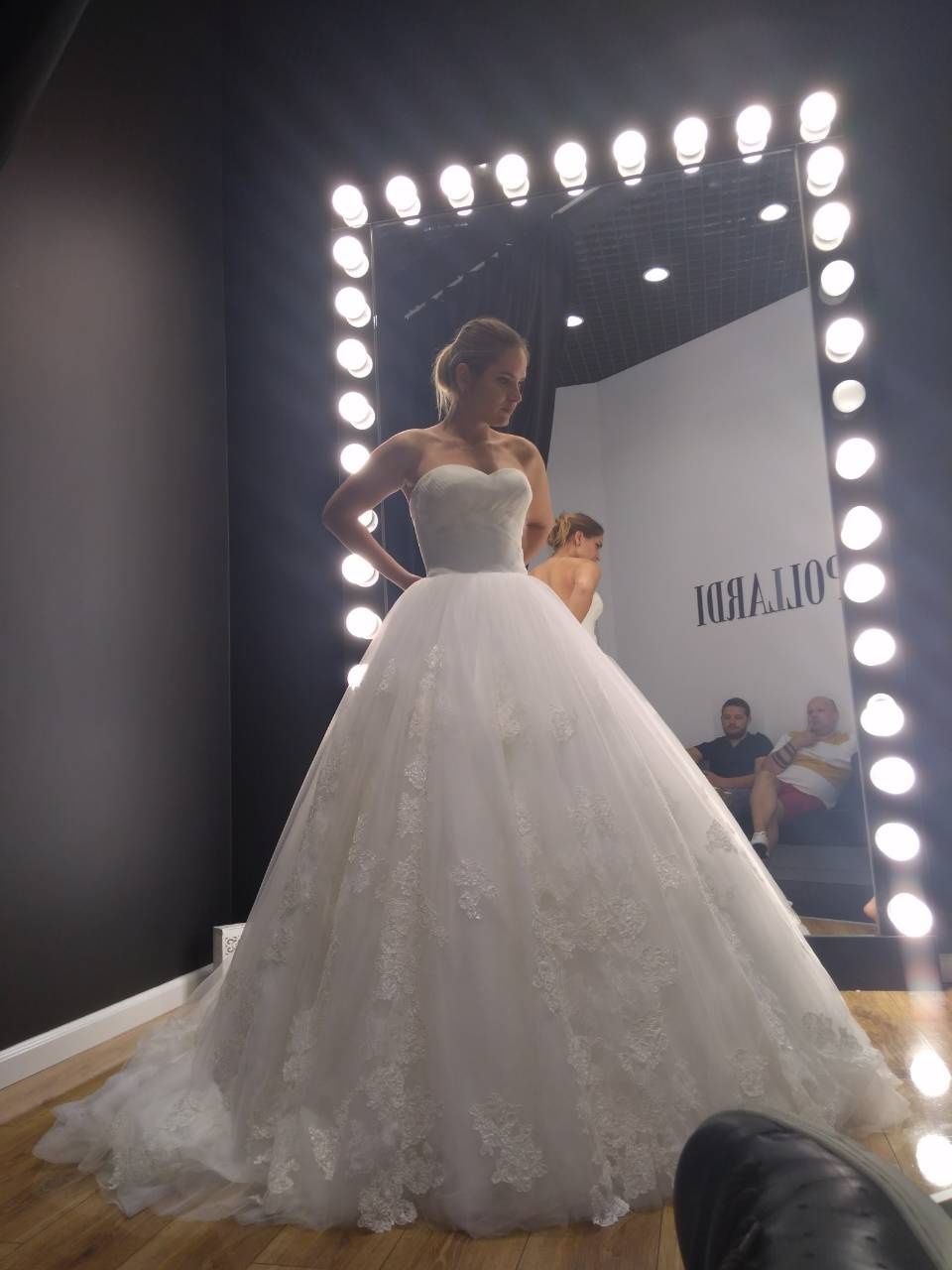 Весільна сукня Pollardi. Айворі 38-40-42 розмір