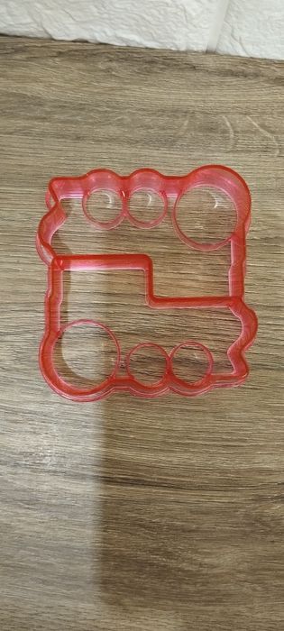 Wycinacz do kanapek pociąg