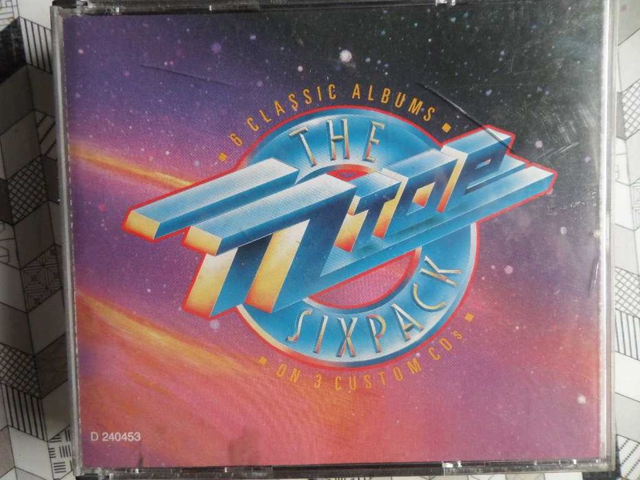 CD  ZZ Top коробка 3 диска (6 концертов)