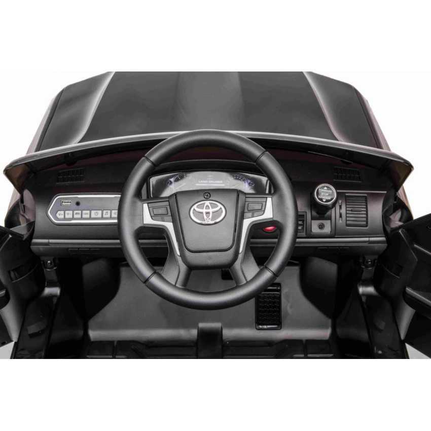 Samochód na akumulator Toyota Land Cruiser dla dzieci pojazd autko