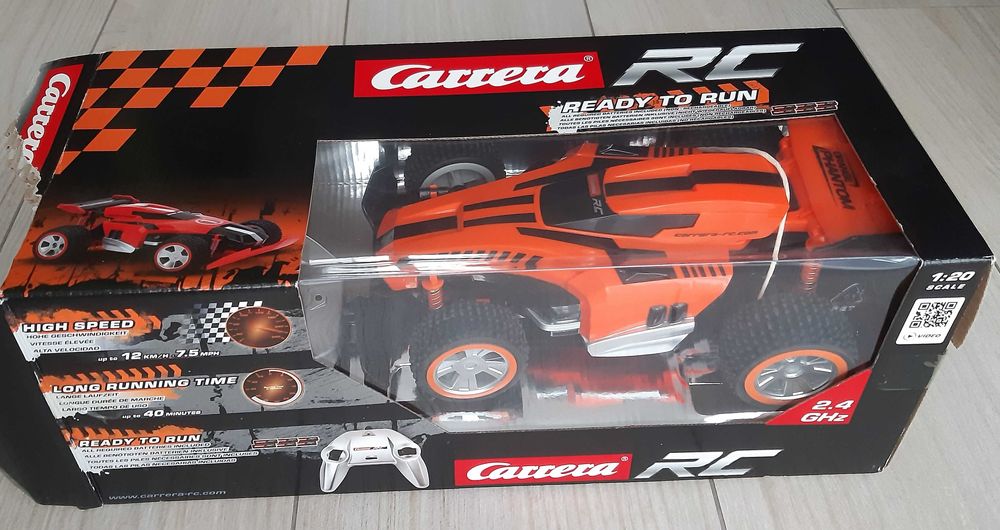 Auto zdalnie sterowane Carrera RC komplet światło, idealny PREZENT