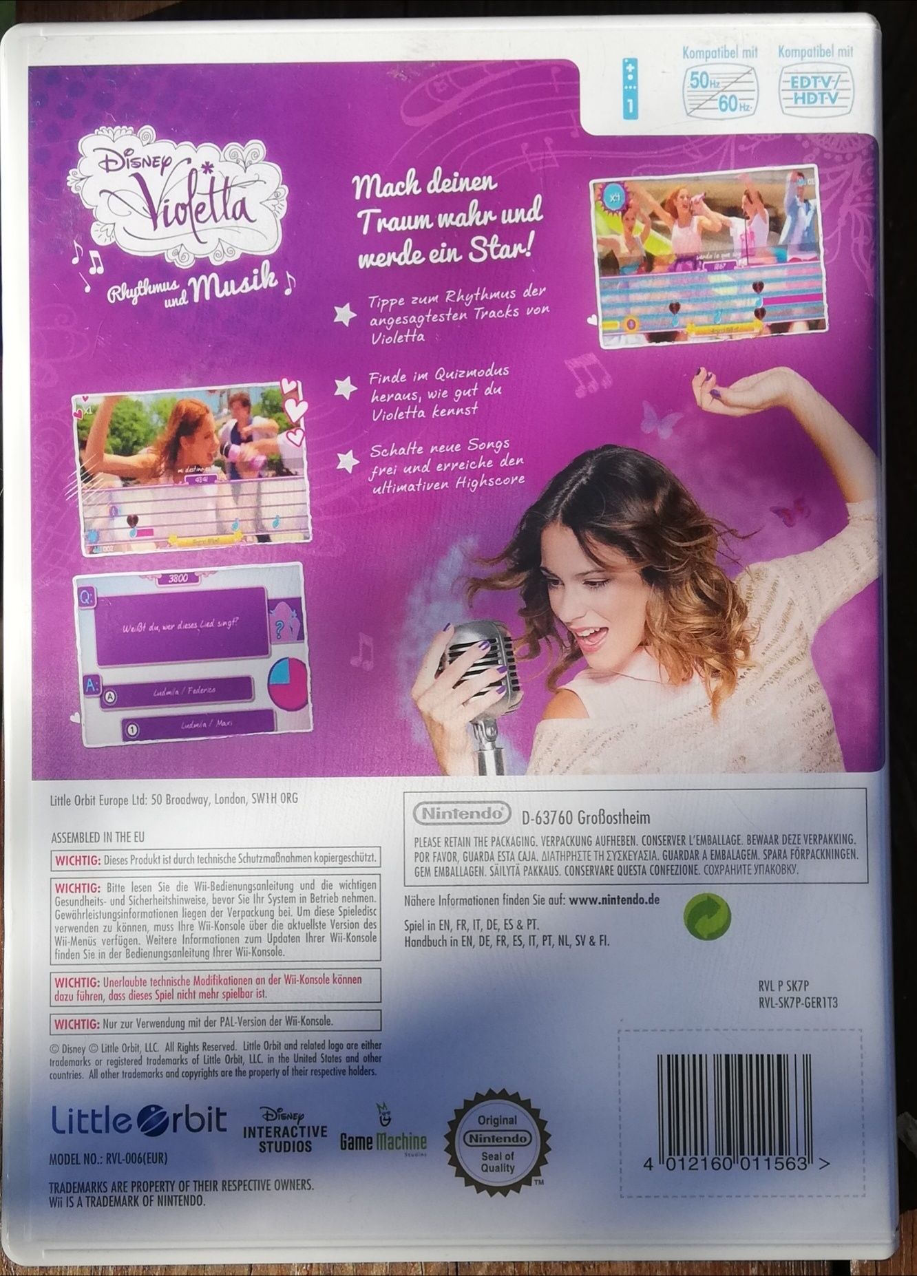 Nintendo Wii Violetta