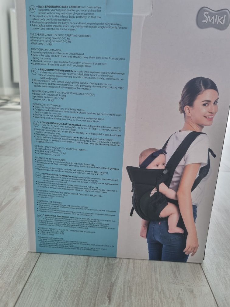 Nosidełko ergonomic baby carrier basik