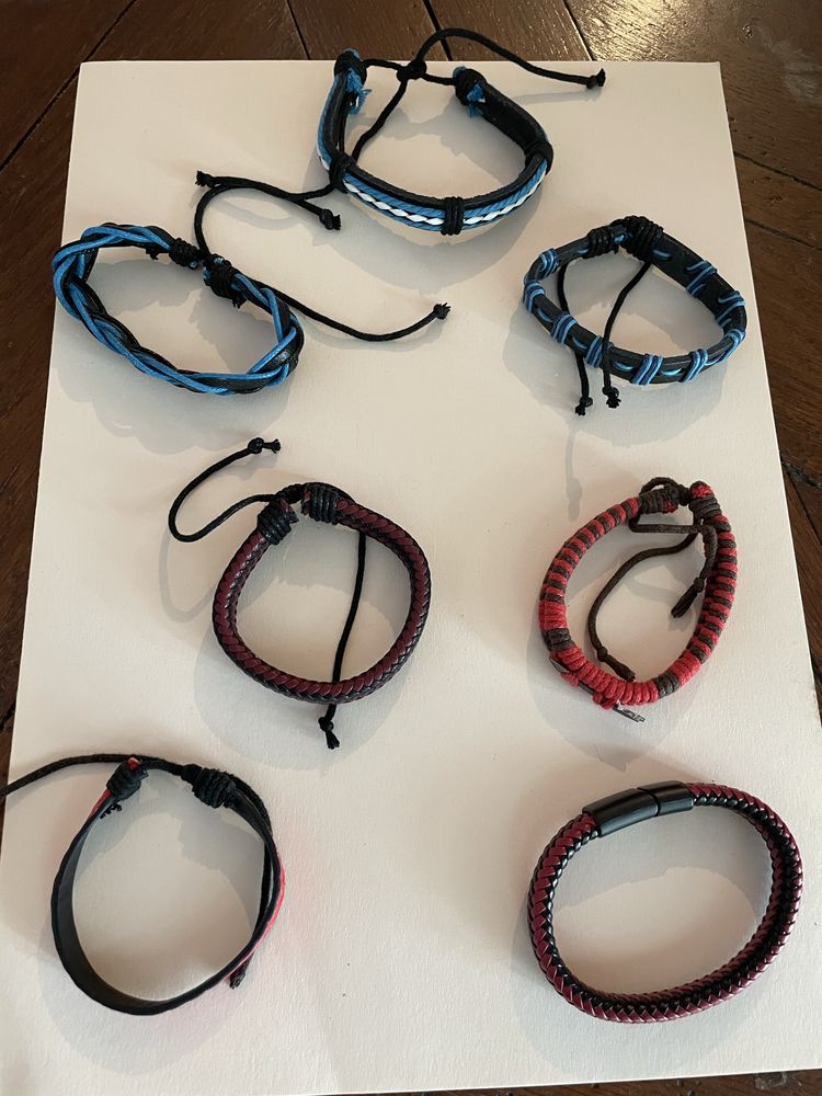 Pulseiras homem e mulher