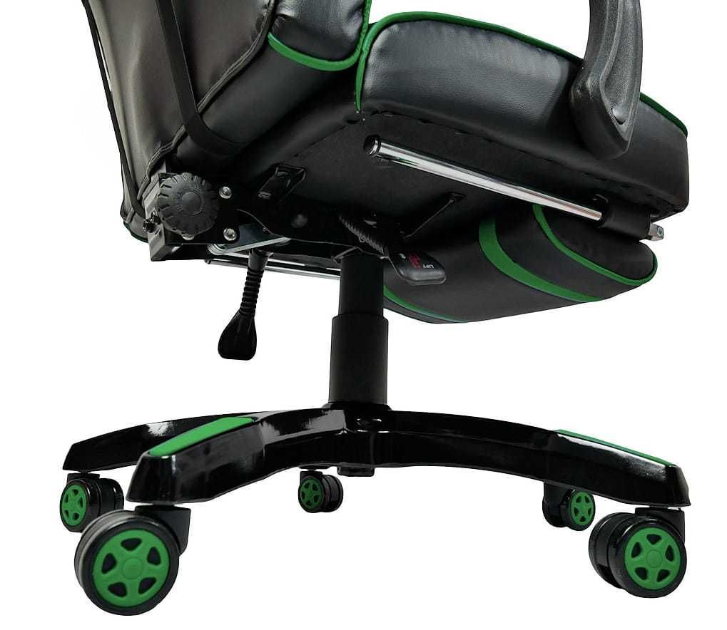 Fotel Gamingowy obrotowy do PS4 DEUS LARGE Green