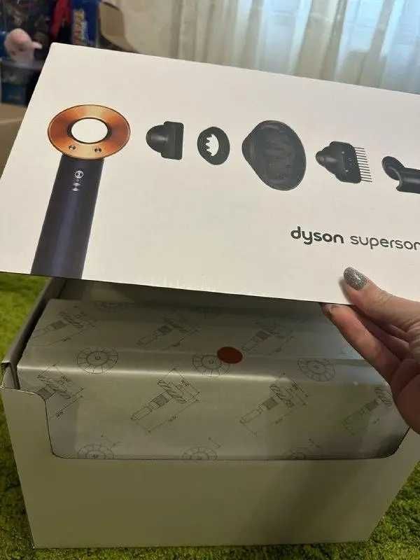 Фен Дайсон Dyson Supersonic HD07 Special Gift Edition Prussion Blue
