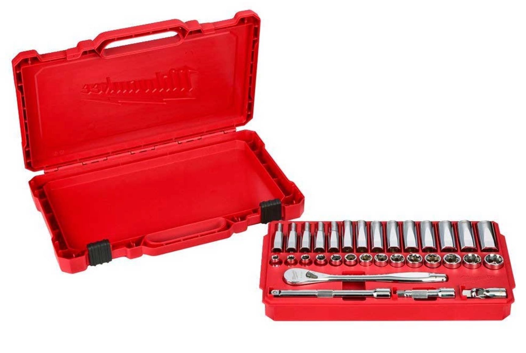 Набір, набор метричних головок Milwaukee 3/8" 32 шт (4932464945)