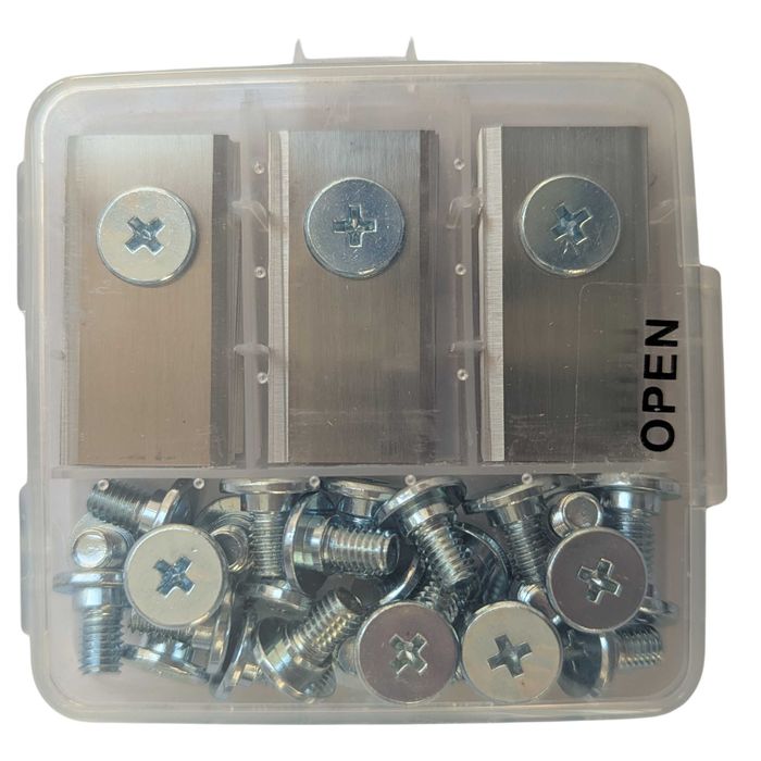 30x Nożyki Ostrza do Kosiarki Robota Koszącego PARKSIDE Lidl Śruby M5