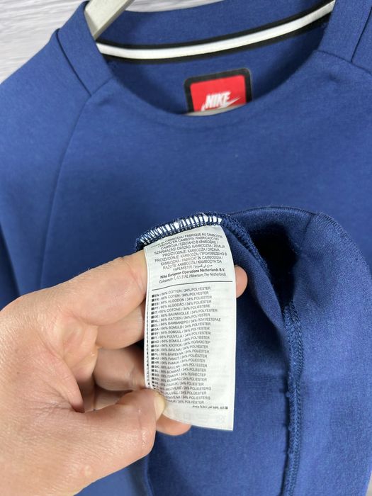 Nike Tech Fleece Crew світшот кофта з гарним базовим дизанйом Оригінал