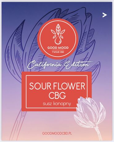 Sour Flower CBG od Good Mood CBD 1g