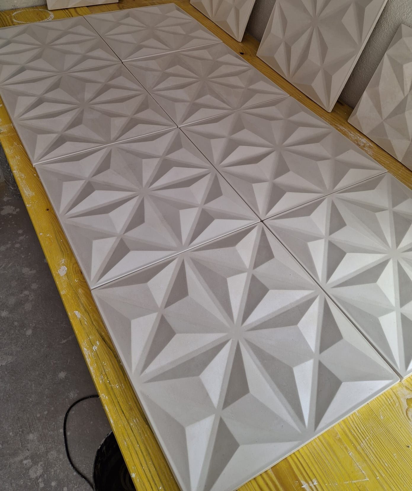 Placas de gesso 3D