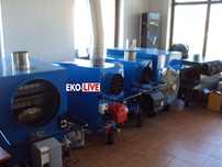 Nagrzewnica olejowa palnikowa - kocioł nadmuchowy1,6l/h 30kw-90 kw