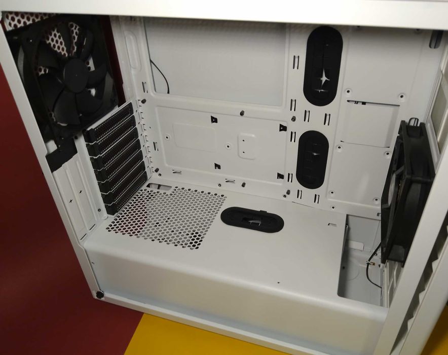 Корпус ПК CORSAIR Закаленное Стекло Кулеры Mid Tower Игровой CARBIDE