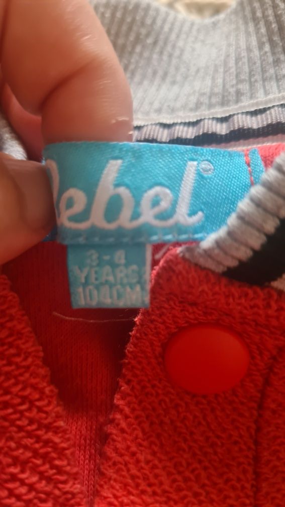 Casaco Rebel rapaz 3-4anos
