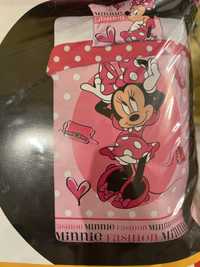 Komplet poscieli polarowej minnie mouse