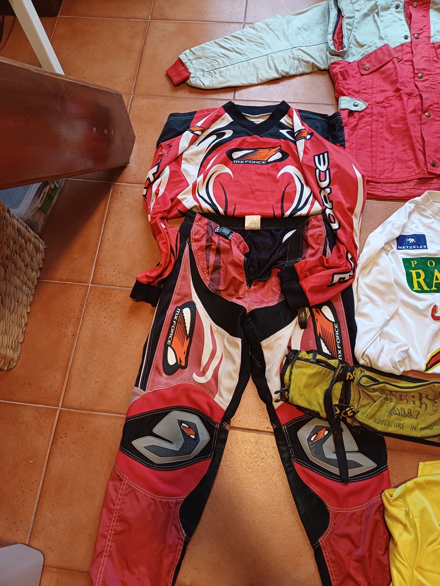 Equipamento motocross