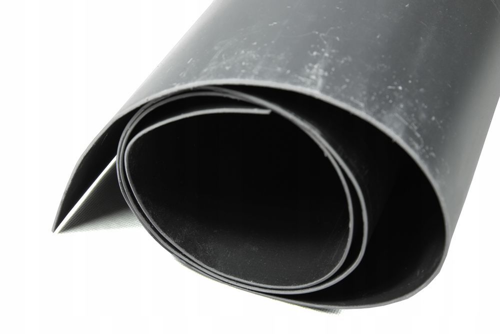 Lita GUMA ciężka płyta EPDM membrana WYGŁUSZAJĄCA 3,5kg 1m2