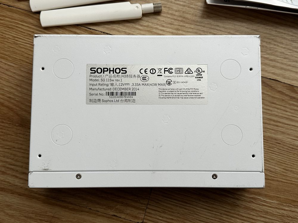 Firewall Sophos SG -115 rev. 2