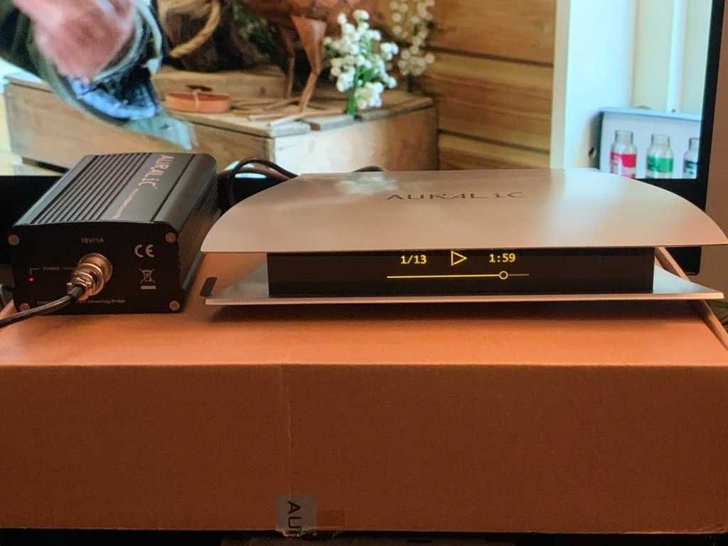 Auralic Aries Femto + APPLE IPAD AIR + org zasilacz