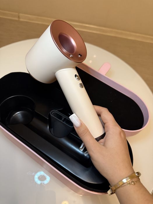 НОВИЙ!Фен Dyson аналог Supersonic HD08 Ceramic Pink тиха робота іони