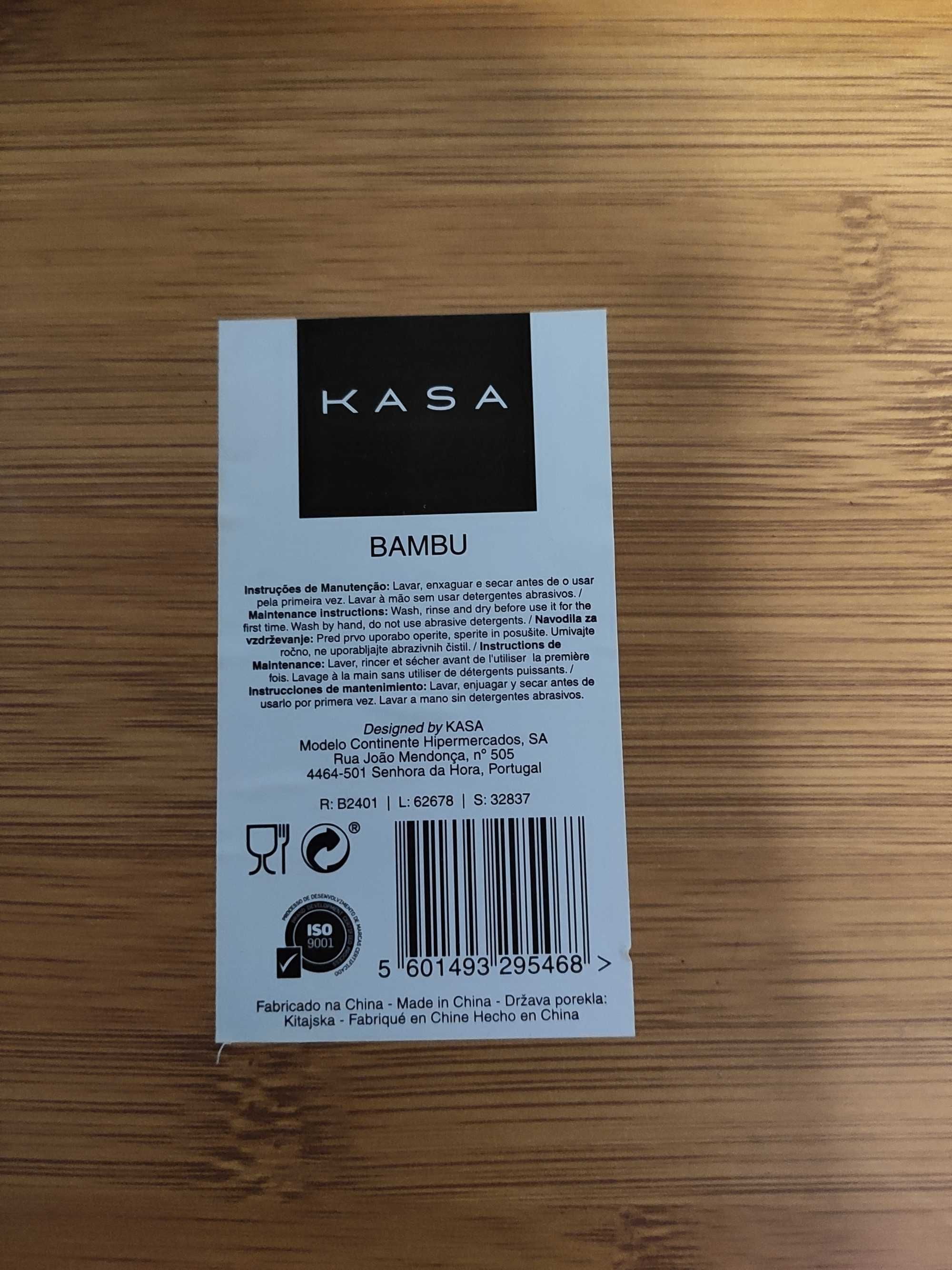 Caixa de Pão Bambu  KASA