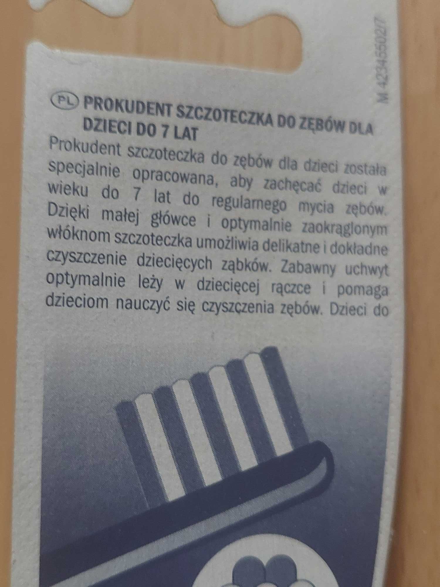 Prokudent szczoteczka do zębów dla dziecka do 7 lat ROSSMANN