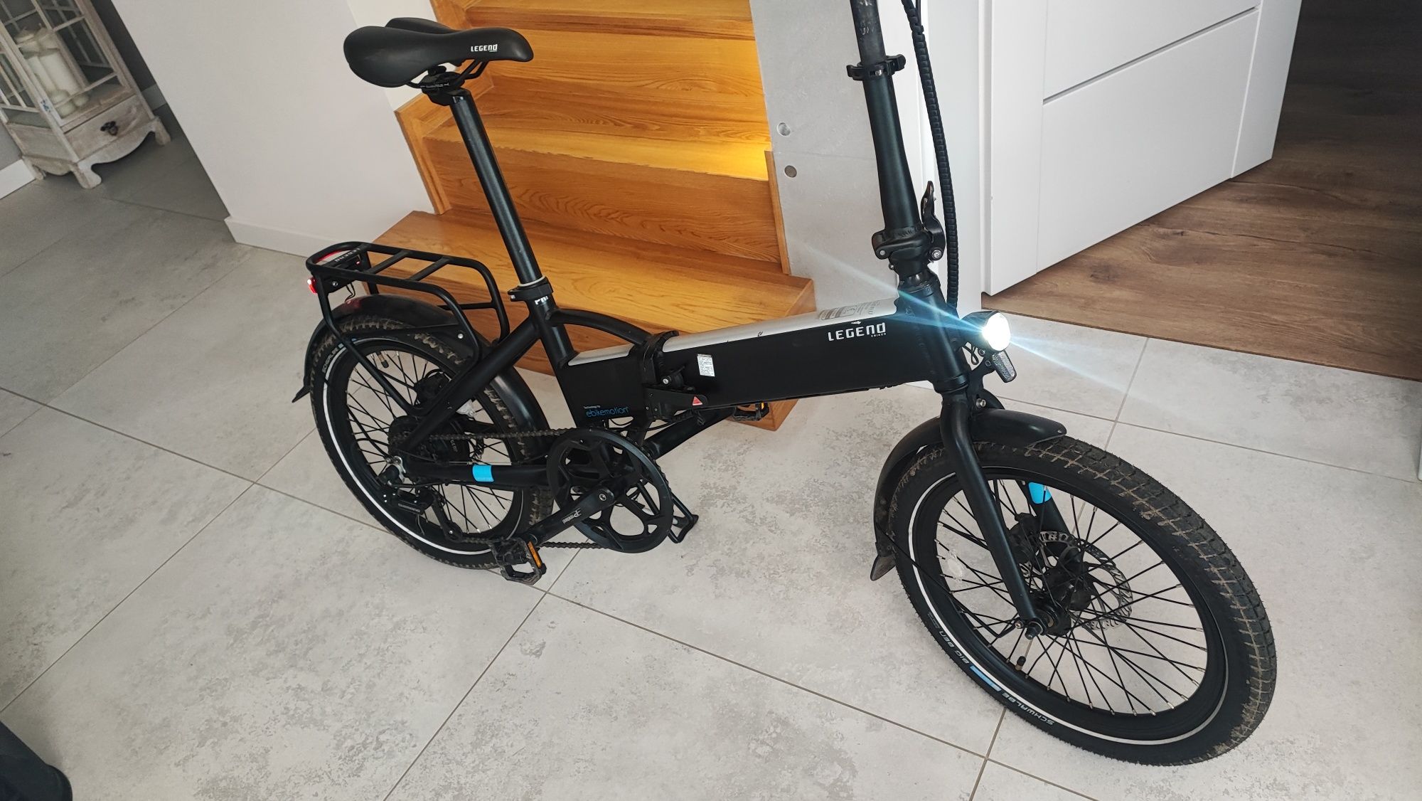 Rower elektryczny składak ebikemotion