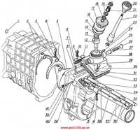 Кпп 5 ст на Газ 24 БУ