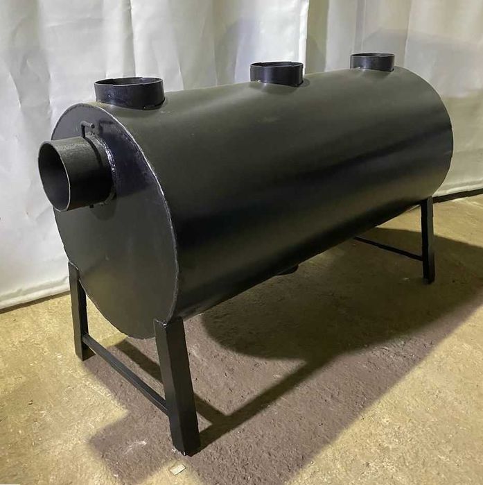 ДУЖЕ ЕКОНОМНА! ККД 90%! 1025м3! Піч Булер'ян Буржуйка / Печь Булерьян